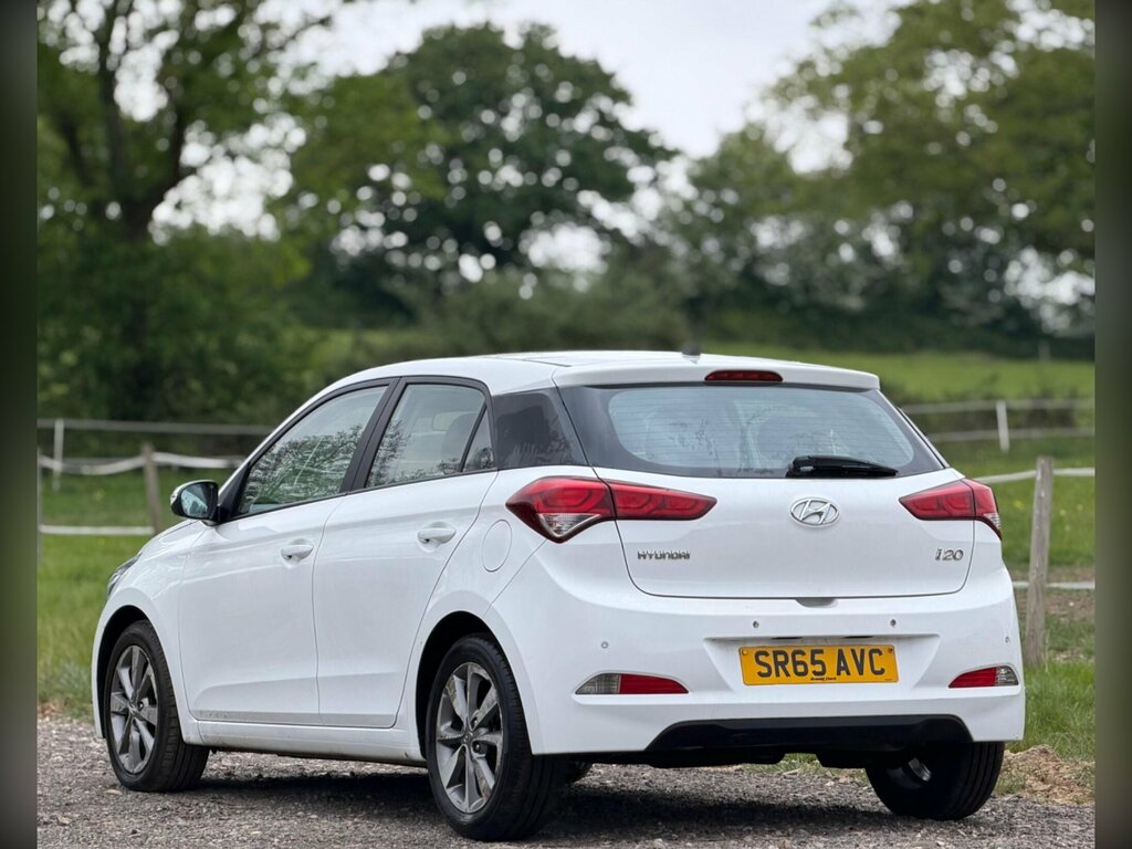 Hyundai I20 Hatchback White #7