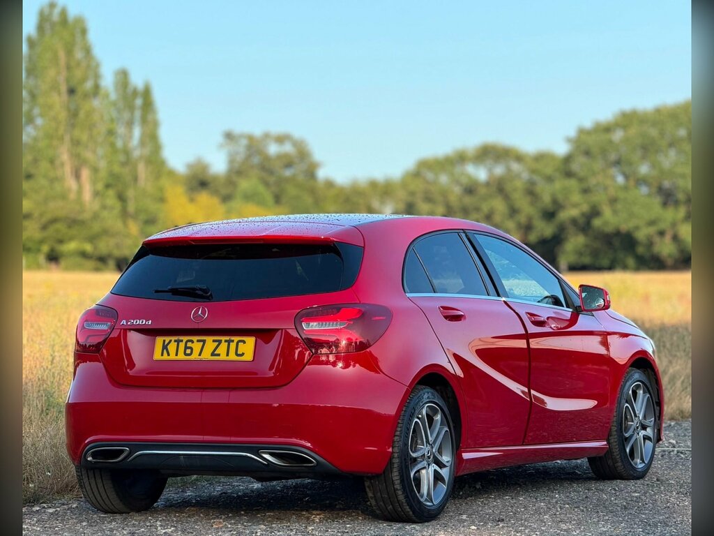 Mercedes-Benz A Class 2.1 A200d Sport Edition Plus 7G-dct Euro 6 Ss 5 Red #4