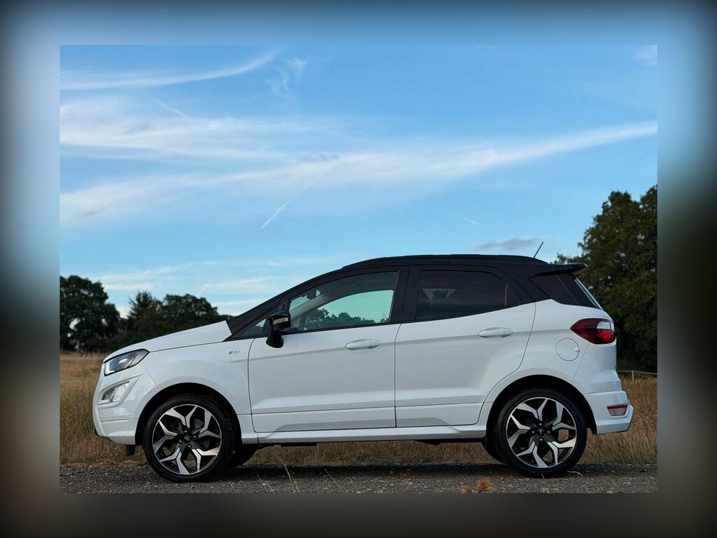 Ford Ecosport 1.0T Ecoboost St-line Euro 6 Ss White #6