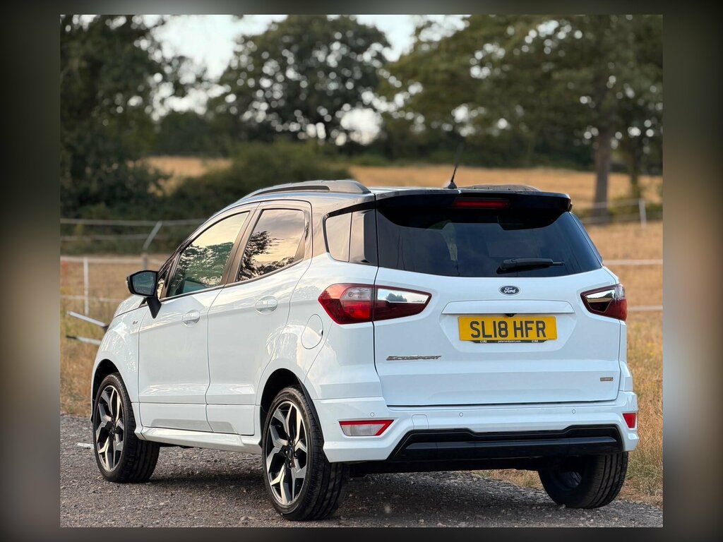 Ford Ecosport 1.0T Ecoboost St-line Euro 6 Ss White #5