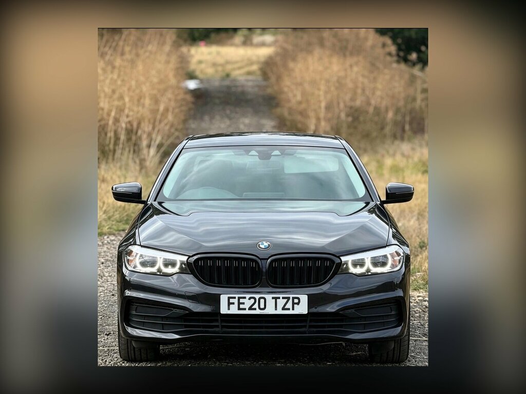 BMW 5 Series 520D M Sport Black #1