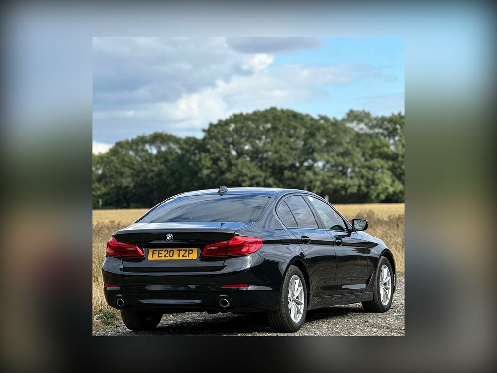 BMW 5 Series 520D M Sport Black #5