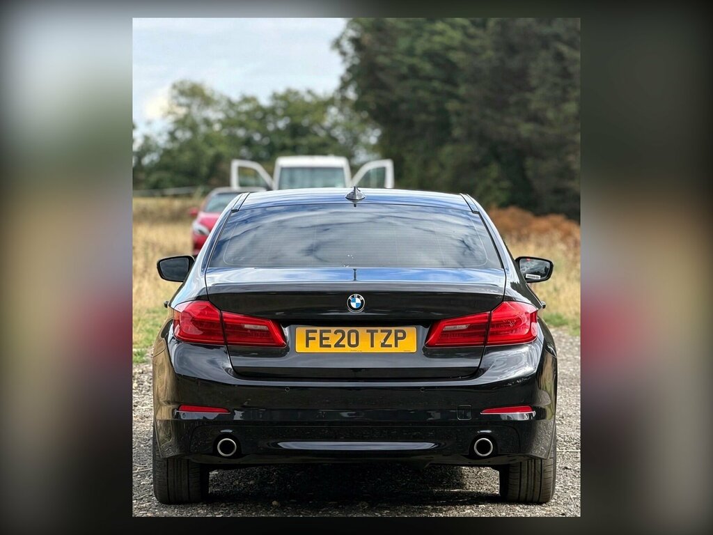 BMW 5 Series 520D M Sport Black #4