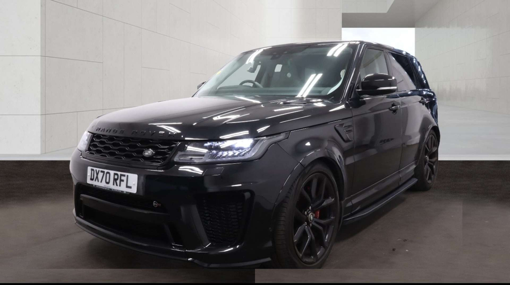 Land Rover Range Rover Sport Svr Sc 4Wd Black