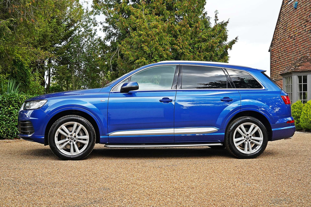 Audi Q7 S Line Tdi Quattro 4Wd Blue #2
