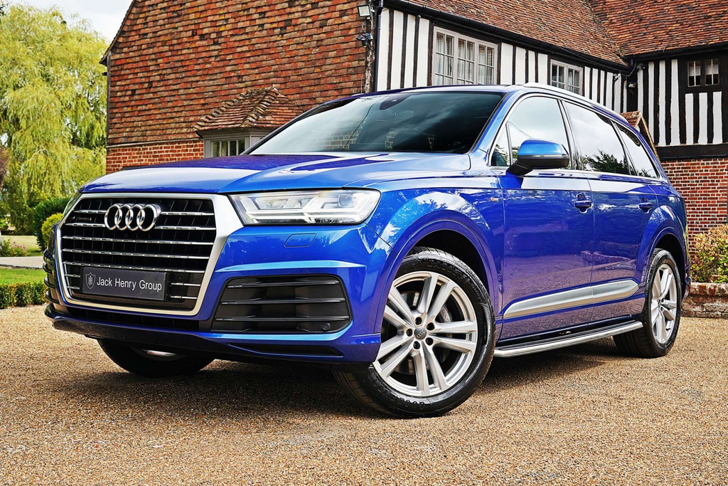 Audi Q7 S Line Tdi Quattro 4Wd Blue