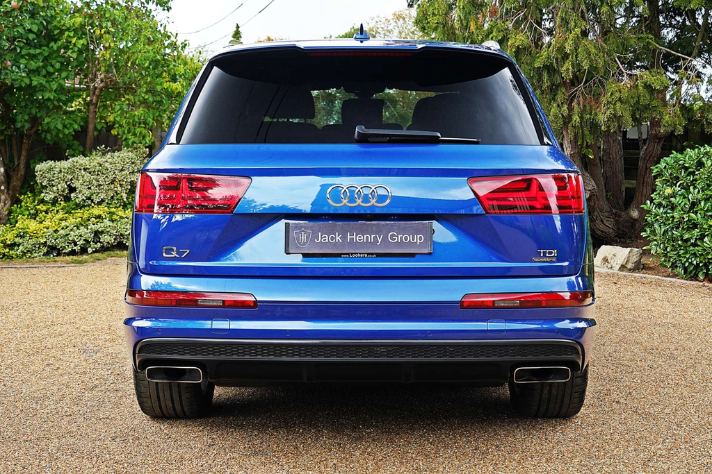Audi Q7 S Line Tdi Quattro 4Wd Blue #4