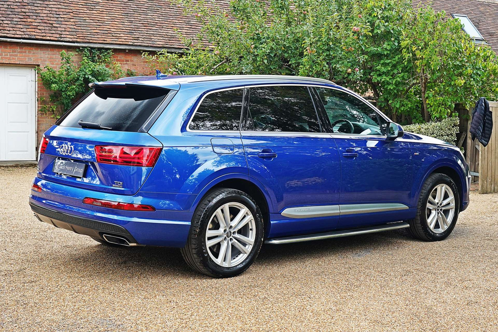 Audi Q7 S Line Tdi Quattro 4Wd Blue #6