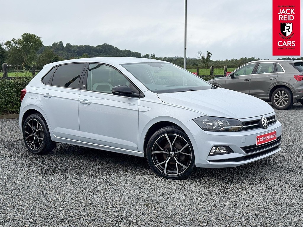 Volkswagen Polo Hatchback NL70LWZ White #5