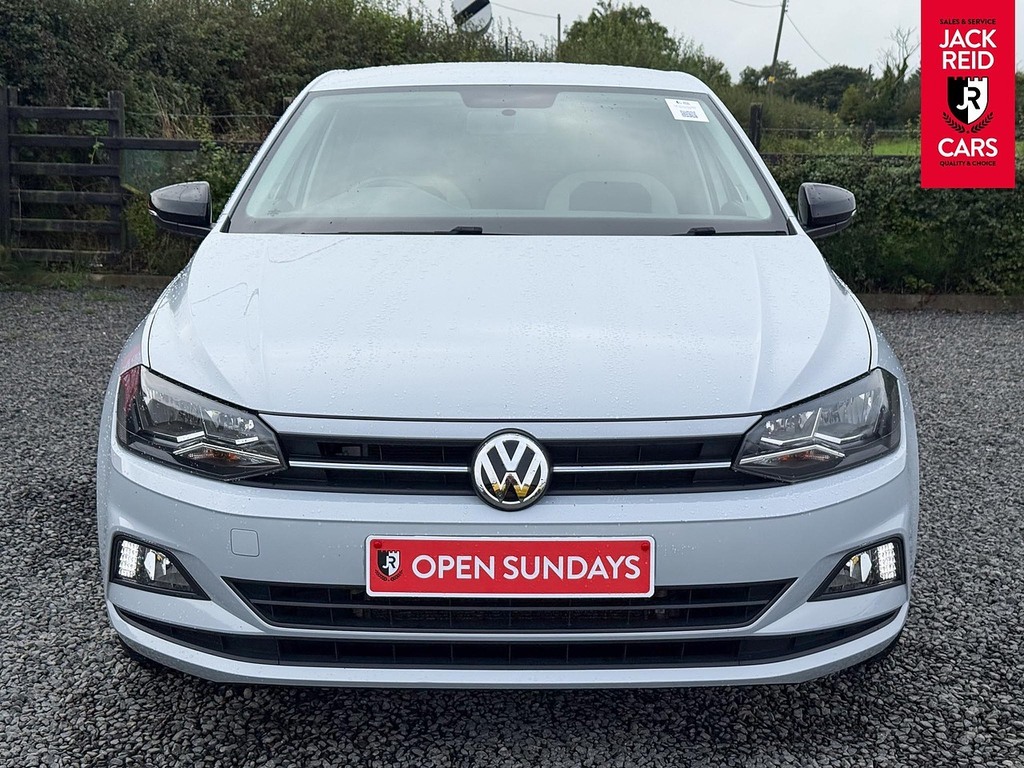 Volkswagen Polo Hatchback NL70LWZ White #6