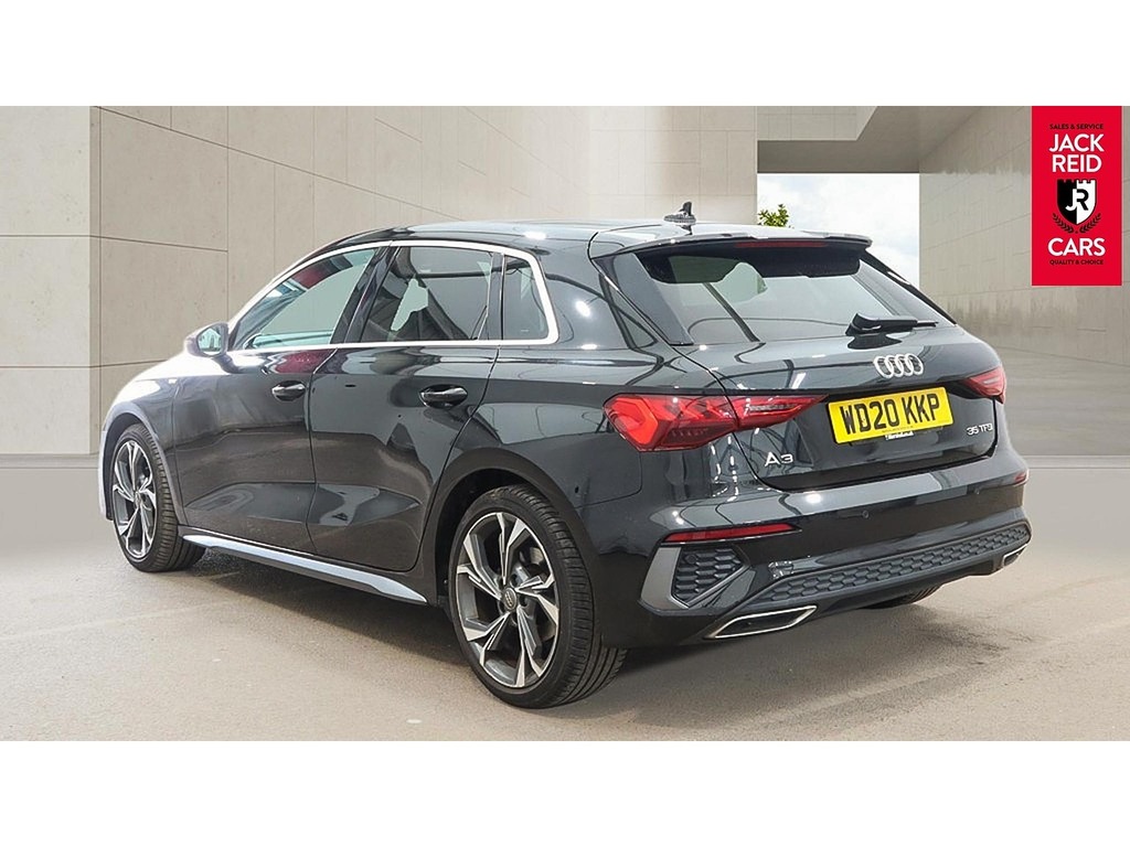Audi A3 A3 Sportback 35 Tfsi S Line WD20KKP Black #3