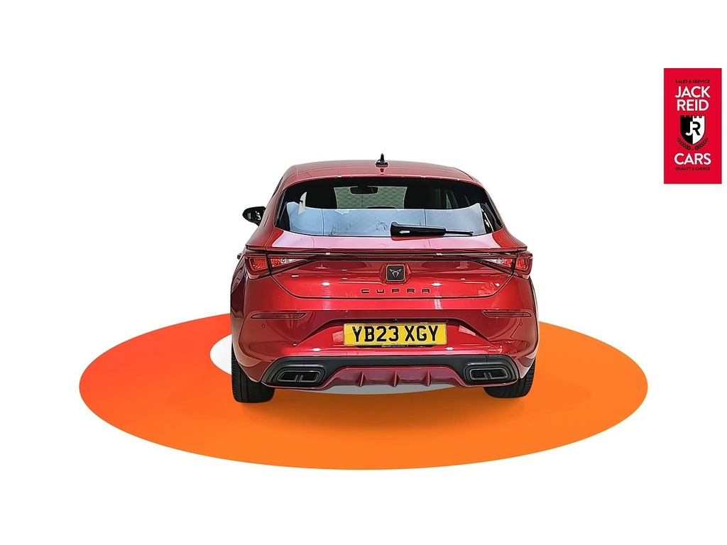 Cupra Leon Hatchback Red #2