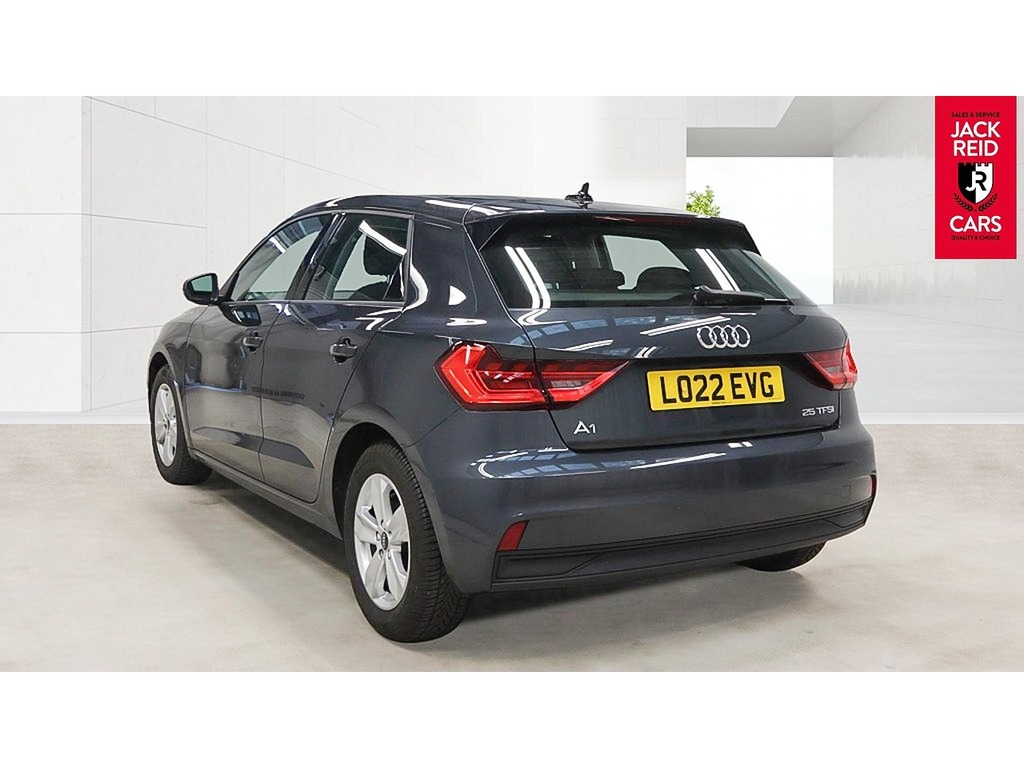 Audi A1 Hatchback LO22EVG Grey #5