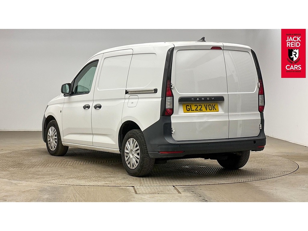 Volkswagen Caddy Mpv White #6