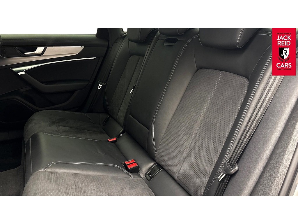 Audi A6 Saloon Saloon White #5