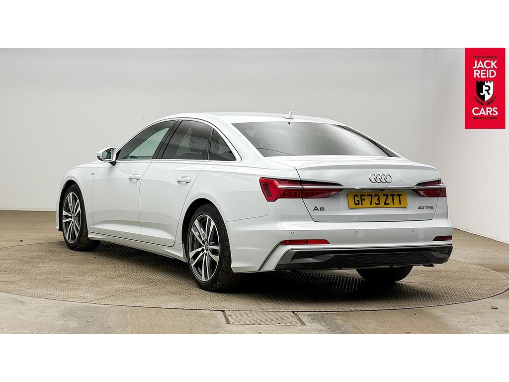 Audi A6 Saloon Saloon White #6