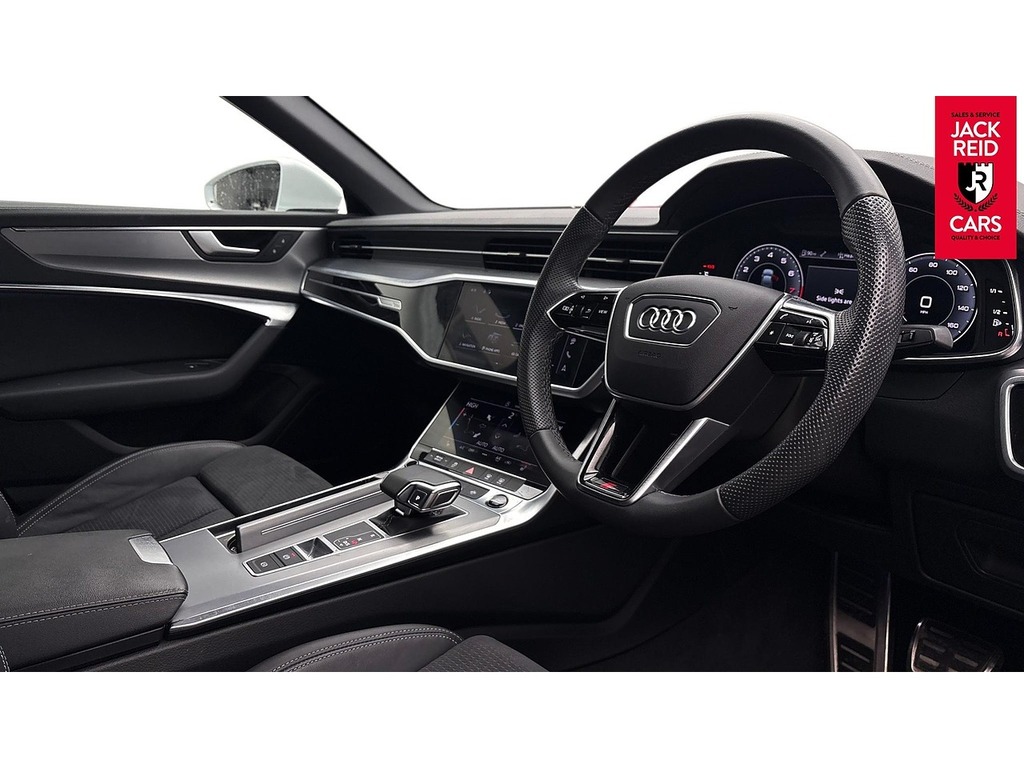 Audi A6 Saloon Saloon White #2