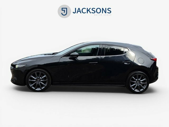 Mazda 3 2.5 E-skyactiv-g Mhev Exclusive-line Hatchback Black #4