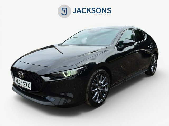 Mazda 3 2.5 E-skyactiv-g Mhev Exclusive-line Hatchback Black #3