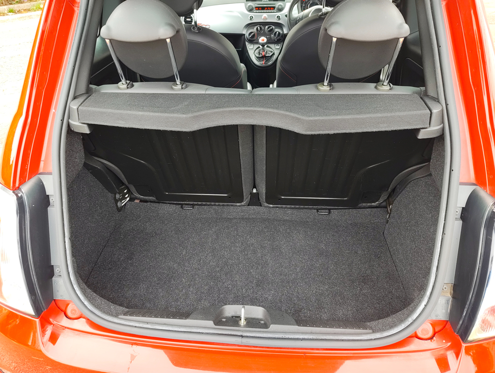 Fiat 500 S Red #4