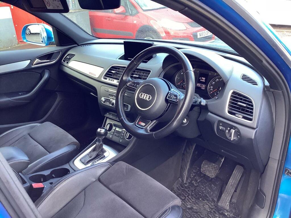 Audi Q3 2.0 Tdi S Line Plus S Tronic Quattro Euro 6 Ss Blue #3