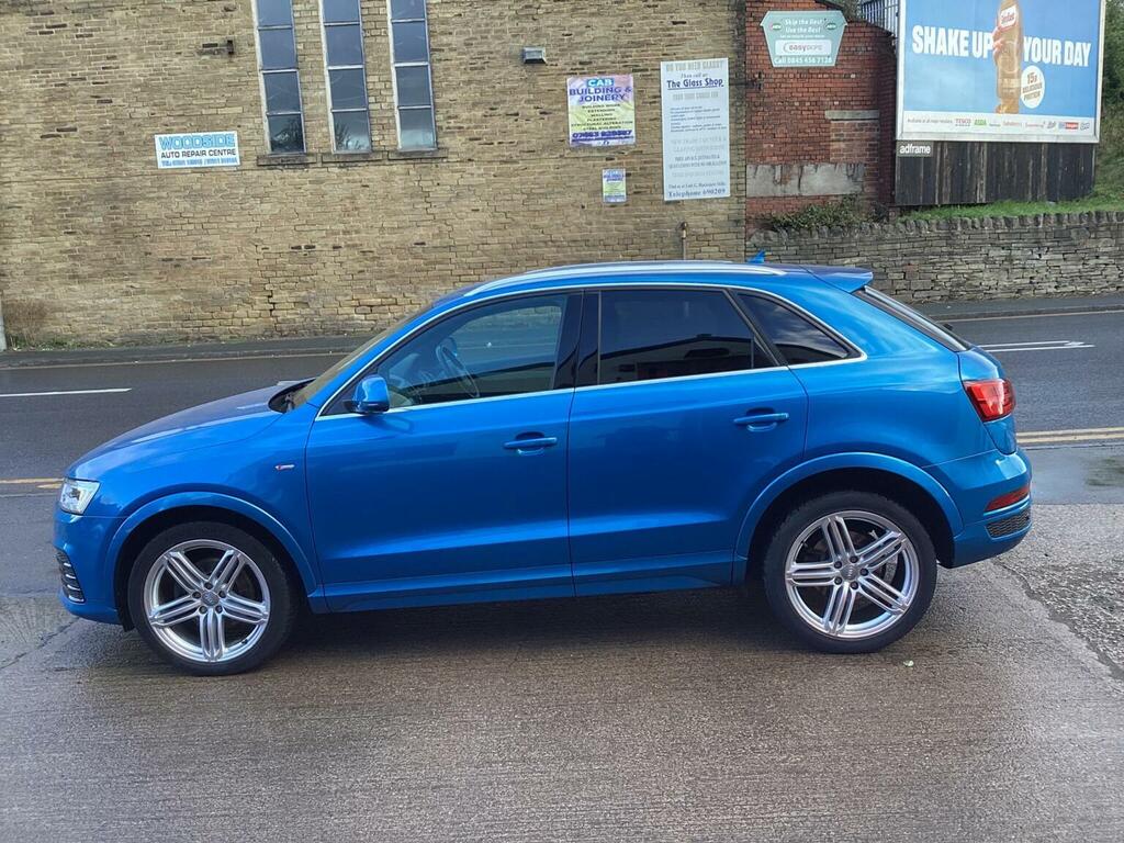 Audi Q3 2.0 Tdi S Line Plus S Tronic Quattro Euro 6 Ss Blue #6