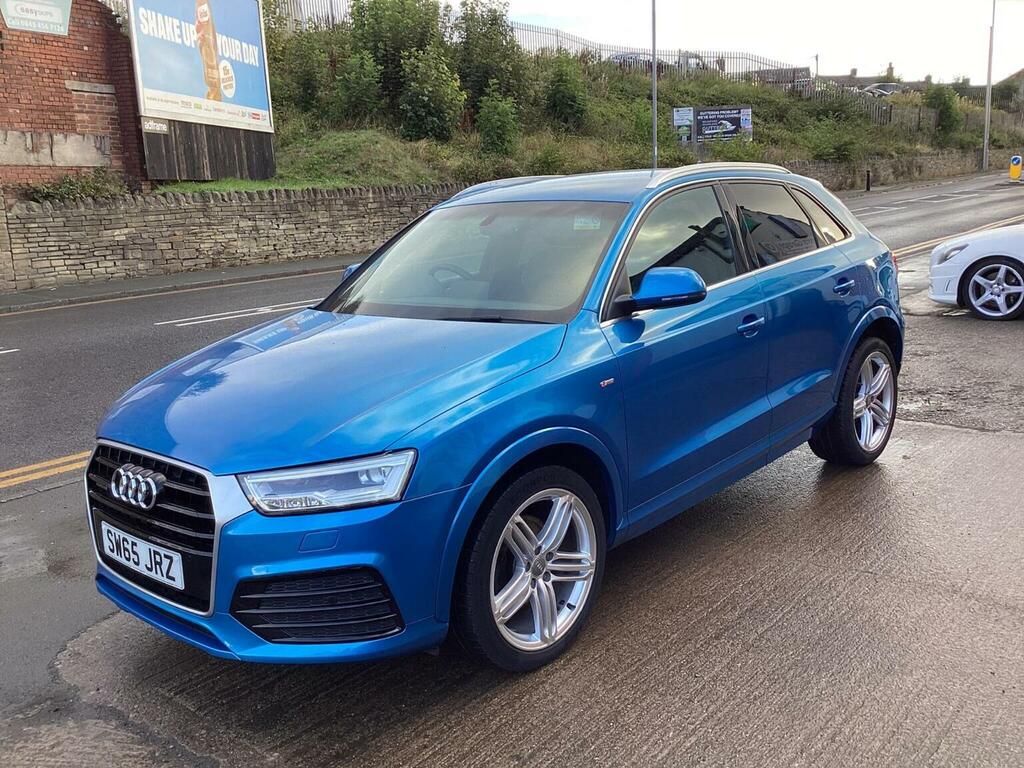Audi Q3 2.0 Tdi S Line Plus S Tronic Quattro Euro 6 Ss Blue #2