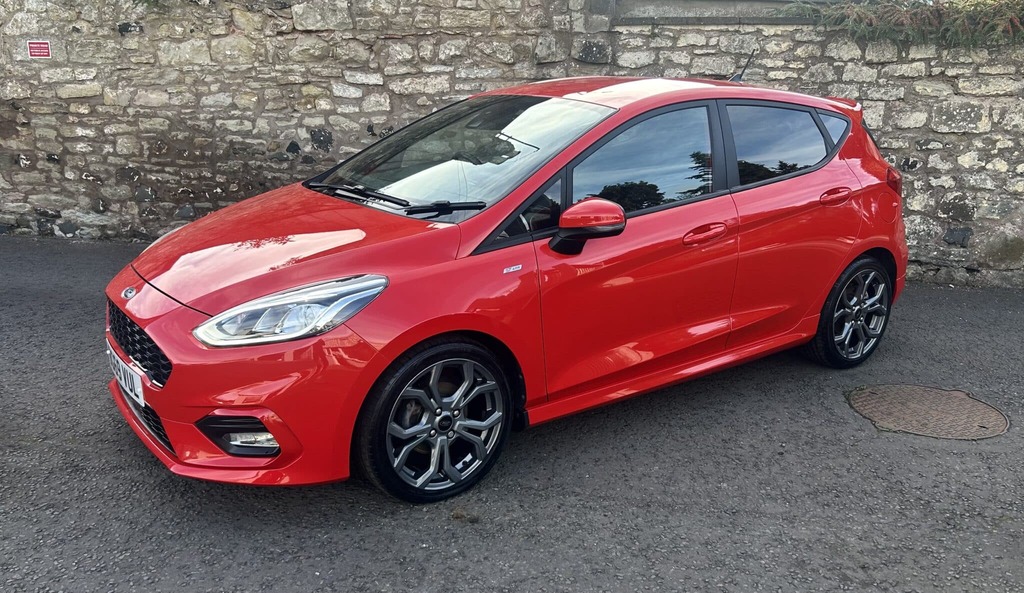 Ford Fiesta 1.0T St-line Red