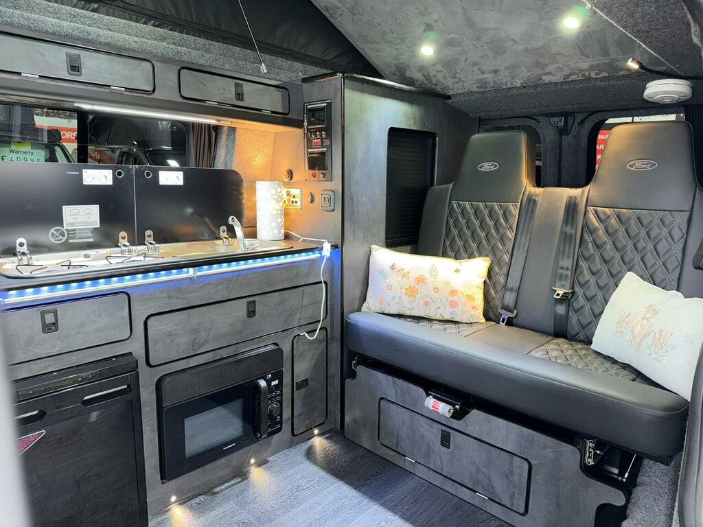 Ford Transit Custom Custom 2.0 Tdci 130 Ps G-sport Swb L1 Limited Full Black #2