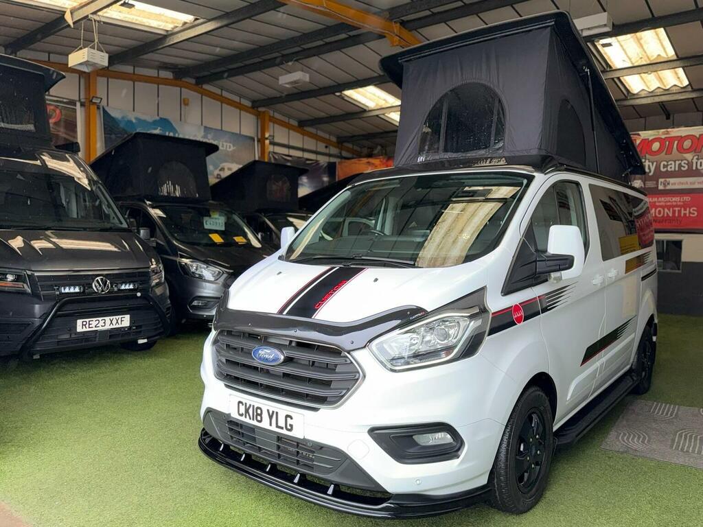 Ford Transit Custom Custom 2.0 Tdci 130 Ps G-sport Swb L1 Limited Full Black #1