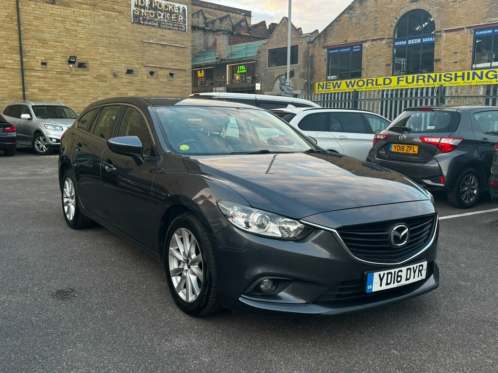 Mazda 6 2.2 Skyactiv-d Se Nav Tourer Eur Grey #4