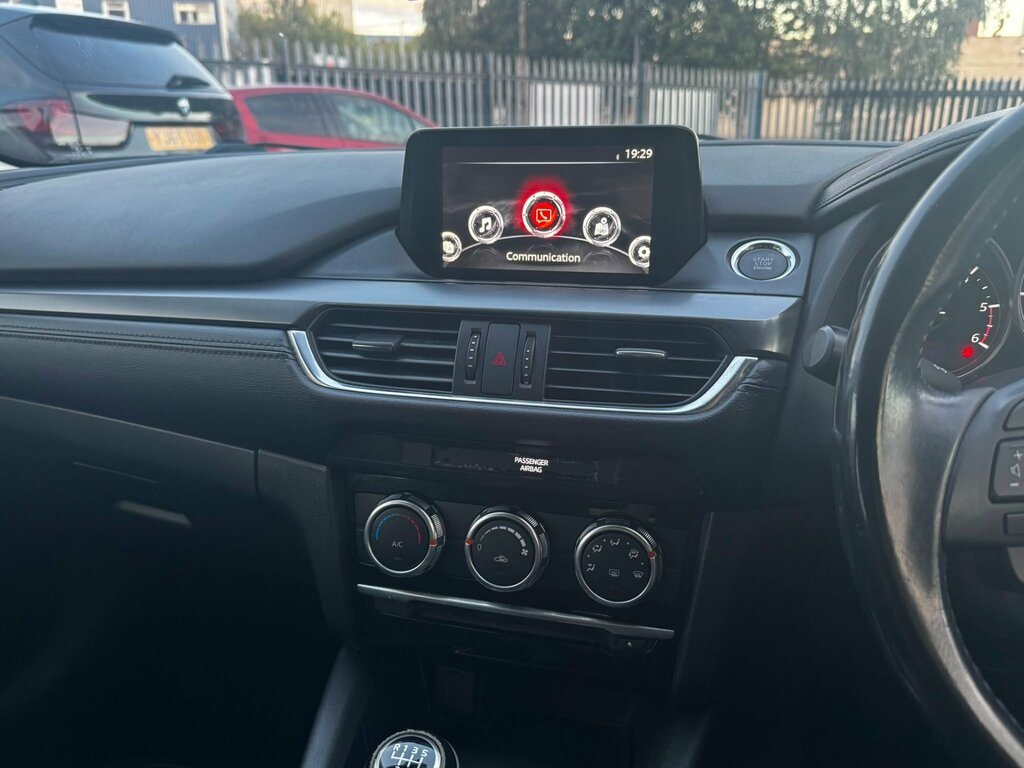 Mazda 6 Skyactiv-d Sport Nav Tourer Red #13
