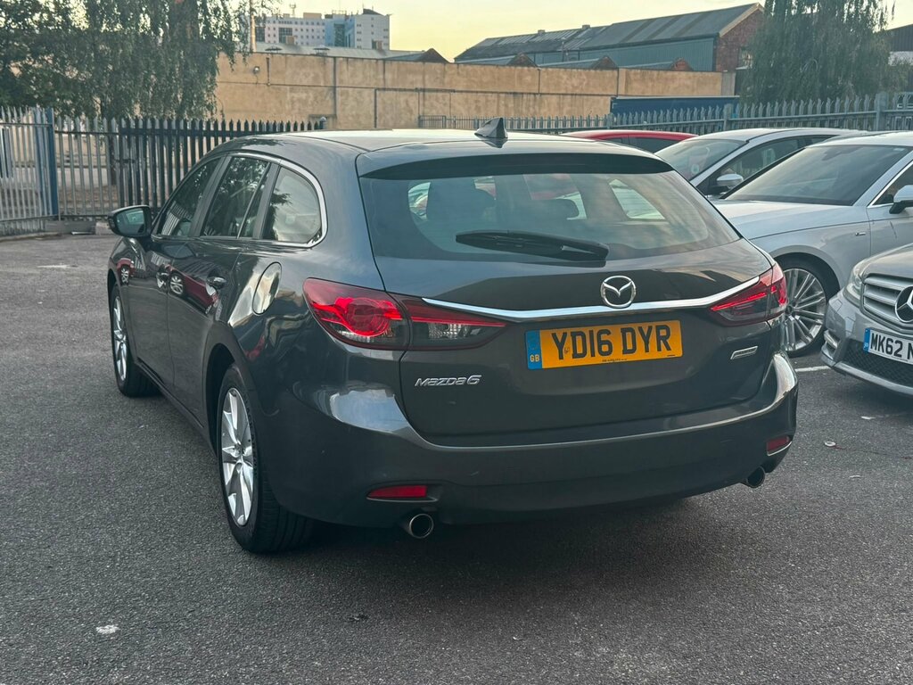 Mazda 6 Skyactiv-d Sport Nav Tourer Red #8
