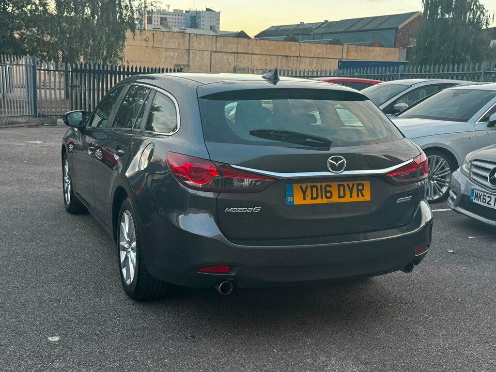 Mazda 6 Skyactiv-d Sport Nav Tourer Red #10