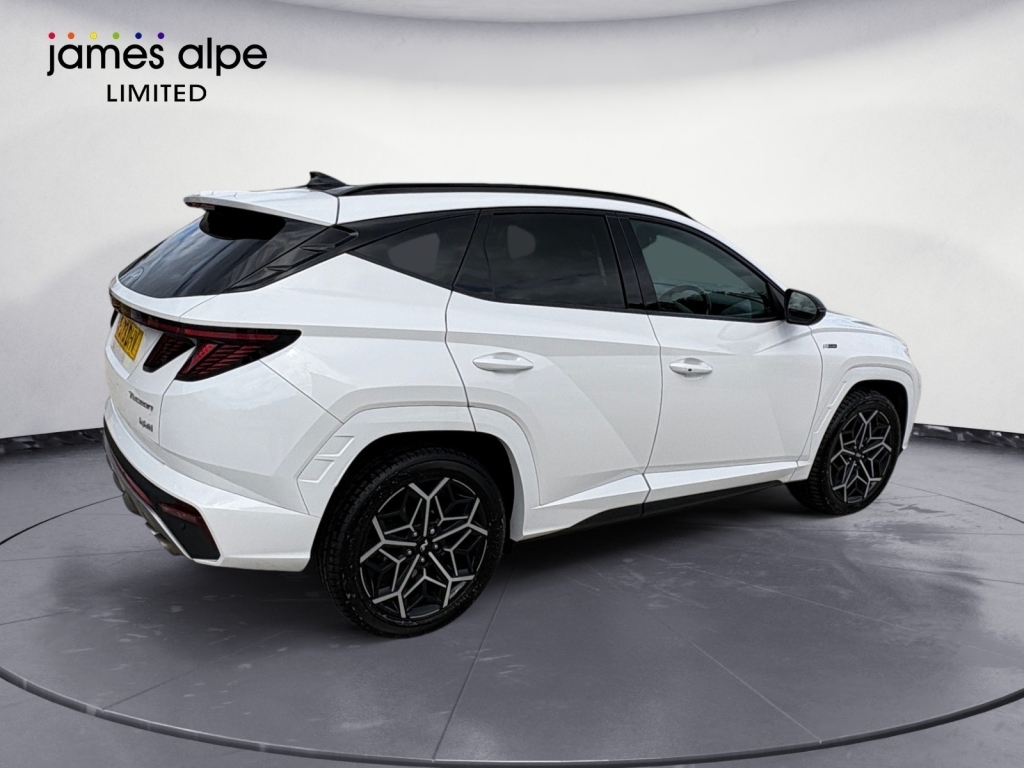 Hyundai Tucson 1.6 T-gdi N Line S White #3