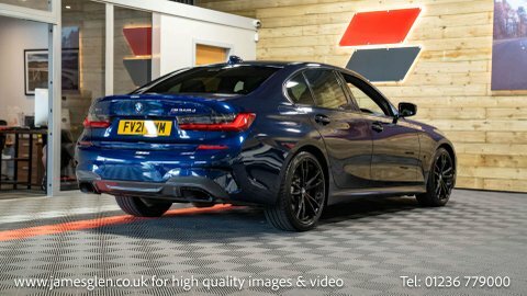 BMW 3 Series 2021 21 3.0 FV21WWM Blue #4