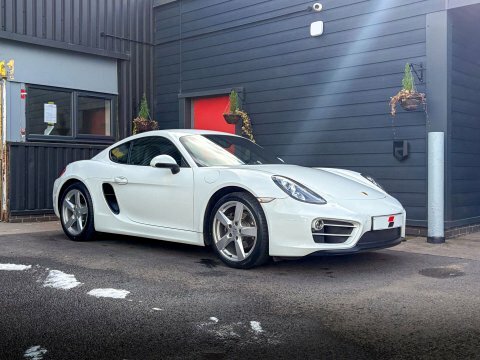Porsche Cayman 2013 63 2.7 White