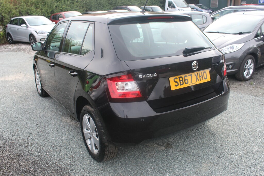 Skoda Fabia 1.0 Tsi Se SB67XHO Black #5