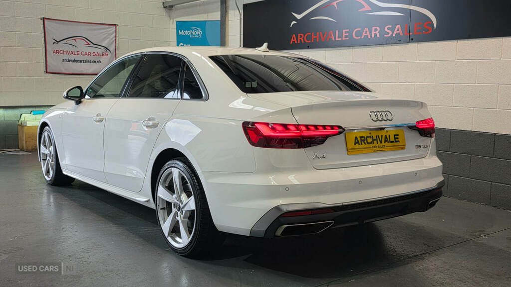 Audi A4 35 Tdi S Line S Tronic RO20HEV White #6