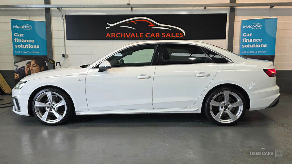 Audi A4 35 Tdi S Line S Tronic RO20HEV White #5
