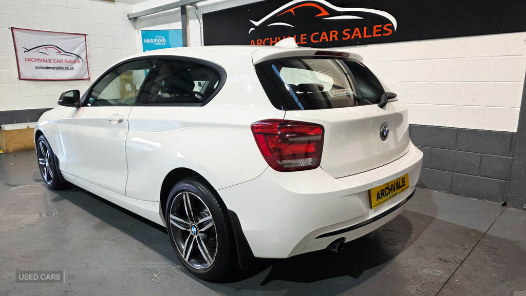 BMW 1 Series 116D Sport White #5
