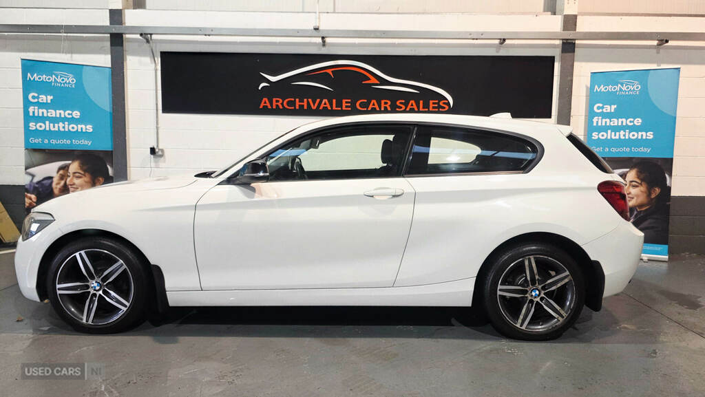 BMW 1 Series 116D Sport White #4