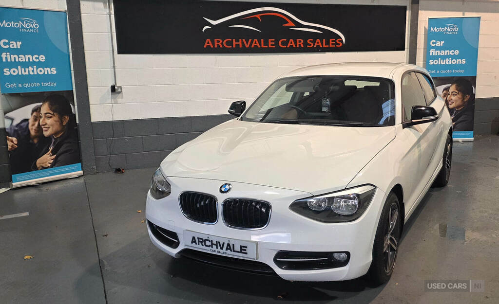 BMW 1 Series 116D Sport White #3