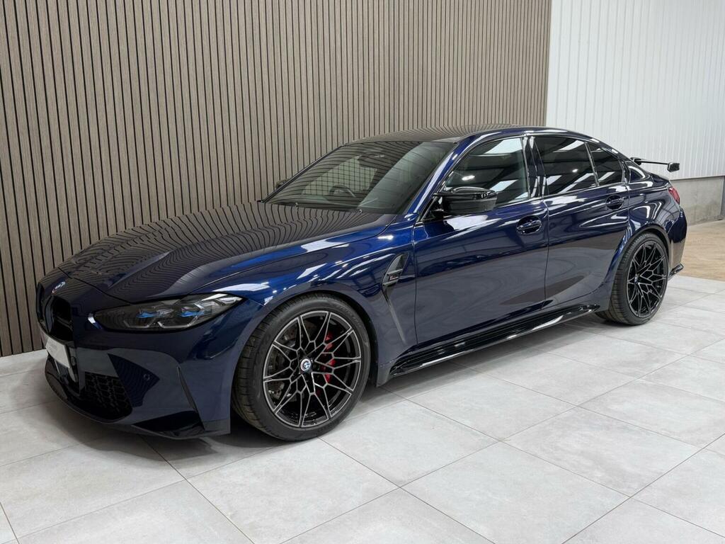 BMW M3 Saloon 3.0 Biturbo Competition Steptronic M Xdrive Blue #3