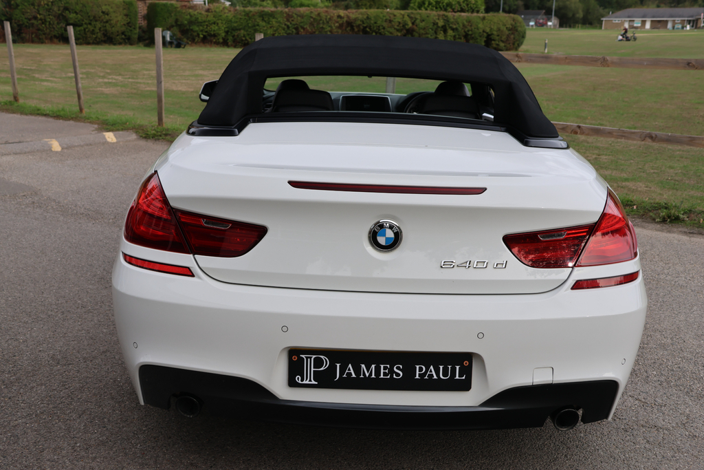 BMW 6 Series Convertible White #27