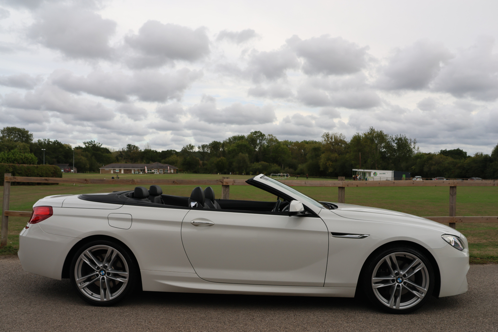 BMW 6 Series 3.0 M Sport Convertible Euro 5 S White #2