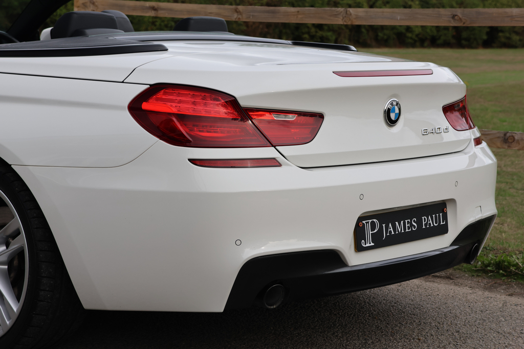BMW 6 Series Convertible White #22