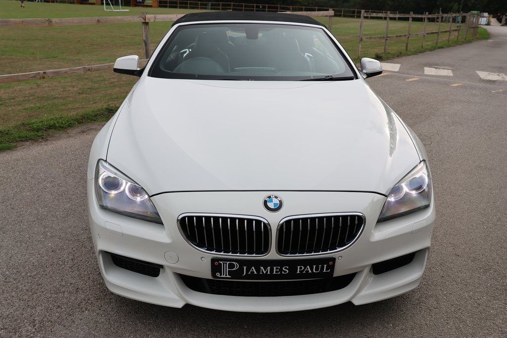 BMW 6 Series Convertible White #29