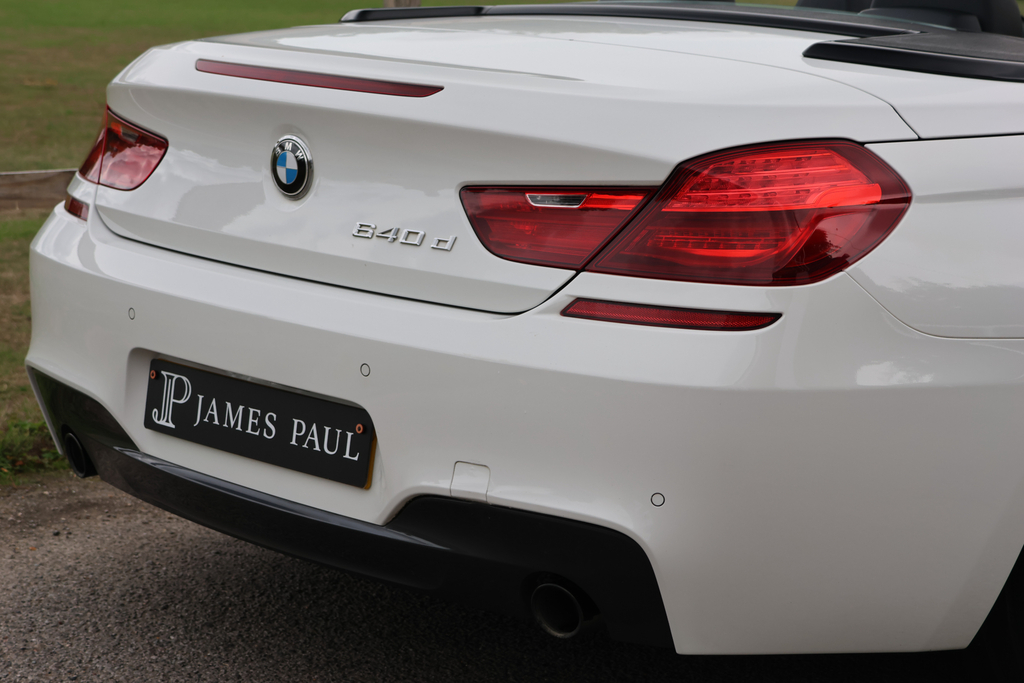 BMW 6 Series Convertible White #14