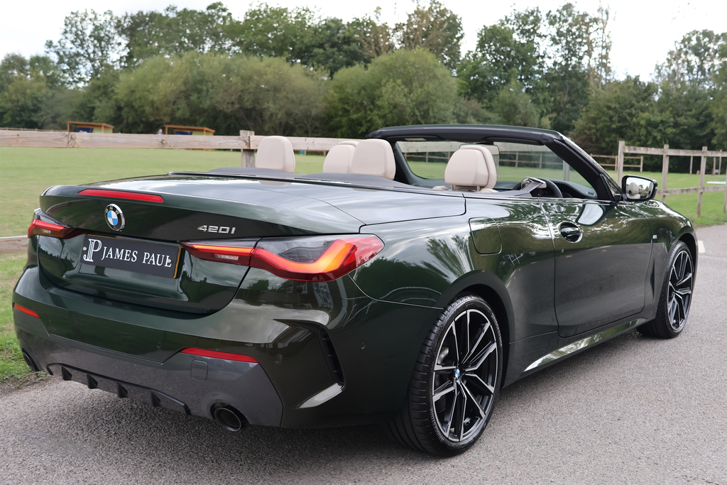 BMW 4 Series 2.0 M Sport Convertible Euro 6 S Green #3